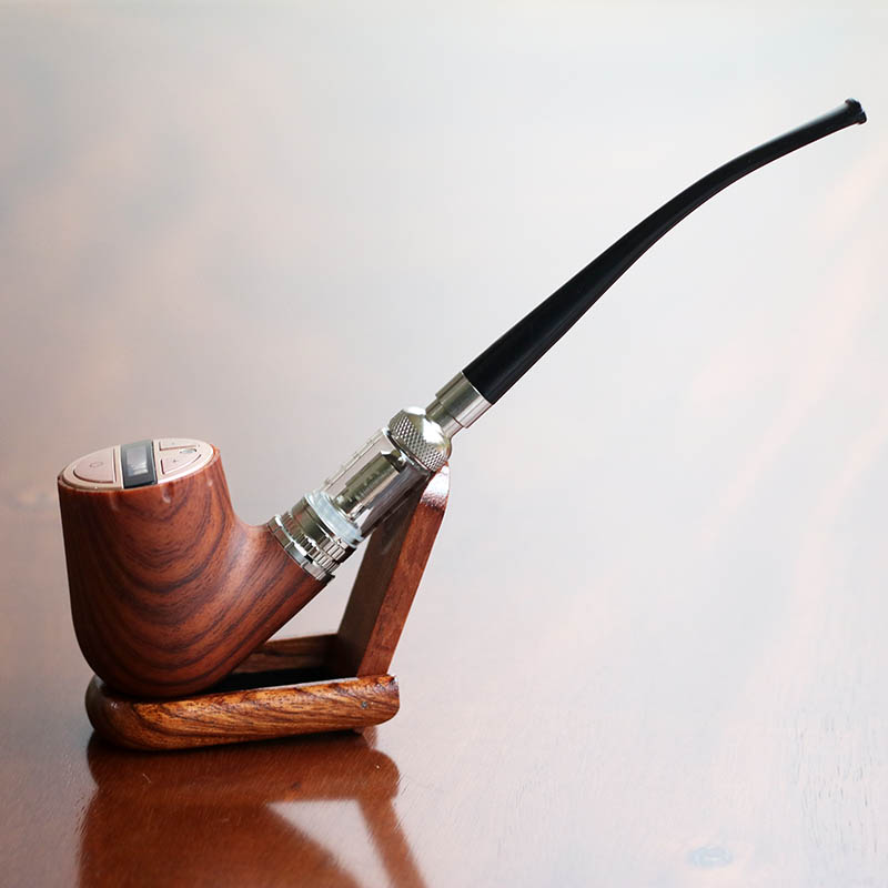 Classic E-Pipe Plus Pen Vap0rizer as Tobacco Pipe Smoking Starter Kit  Buit-in Battery